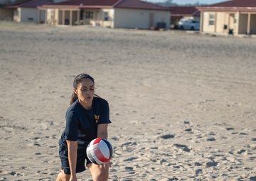 NRNPASE Sailors Play Volleyball