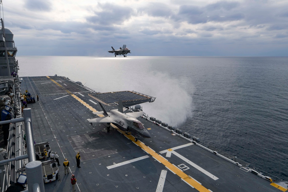 USS America Conducts Flight Operations