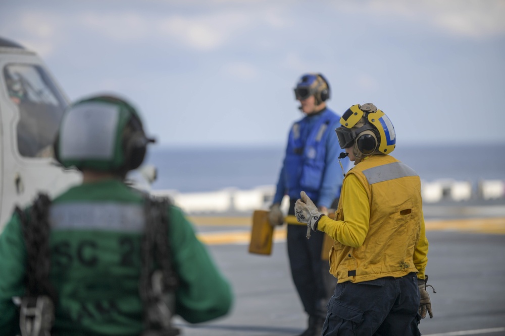 USS America Conducts Flight Operations