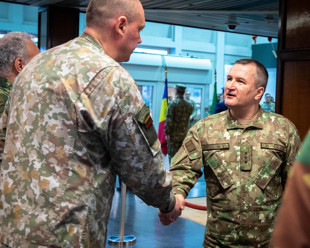 SHAPE WELCOMES ROMANIAN CHIEF OF DEFENCE STAFF