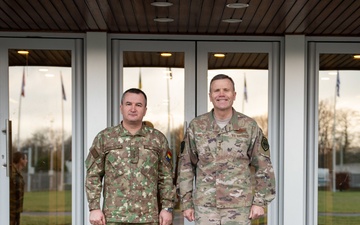 SHAPE WELCOMES ROMANIAN CHIEF OF DEFENCE STAFF