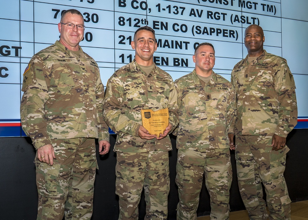 812th Engineer Company receives readiness award