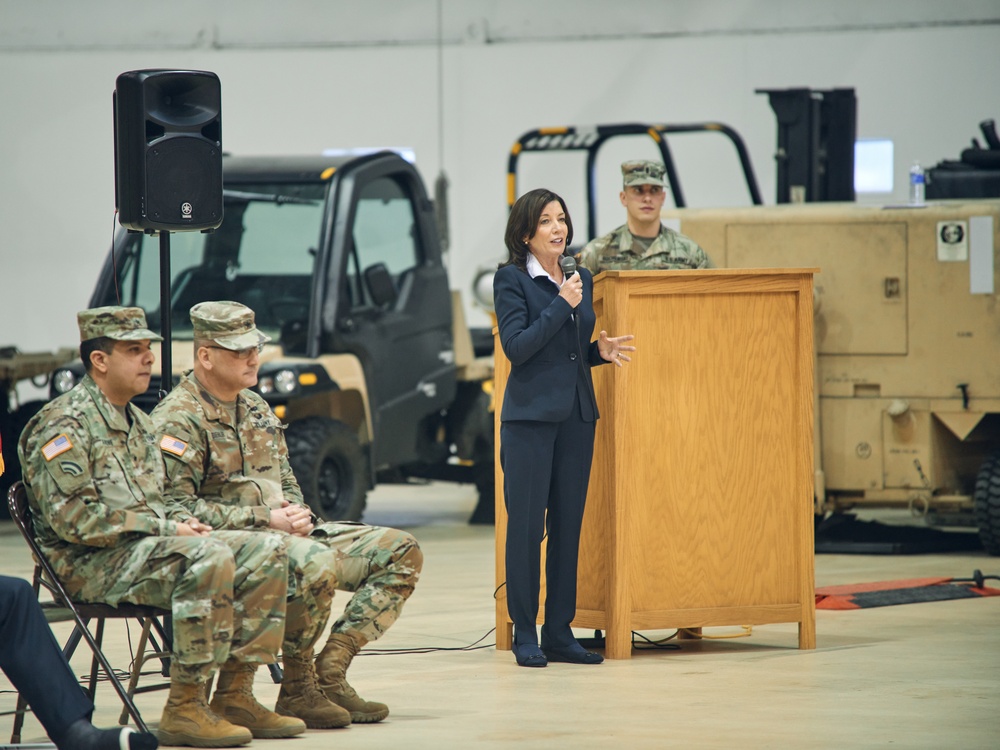 Rochester Hosts 42nd Infantry Division Deployment Ceremony