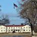 American Flag and Fort McCoy