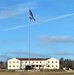 American Flag and Fort McCoy