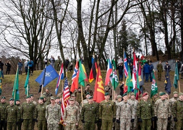 1-9 CAV Soldiers participate in Road of Life and Death run