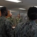 Rear Adm. Bruce Gillingham, Navy Surgeon General, meets with Navy Medical Readiness Training Command Pearl Harbor