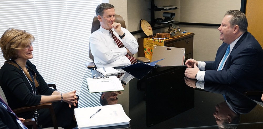 USAID Administrator Mark Green meets with Democratic Republic of the Congo Ambassador Mark Hammer