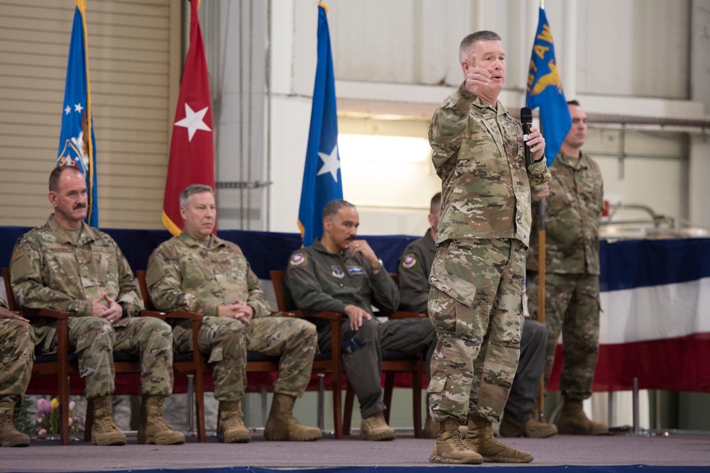 Timko assumes command of the 167th Airlift Wing