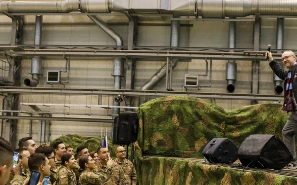 Walsh takes the stage