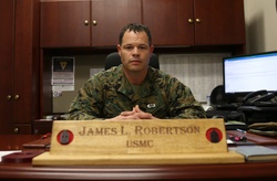 Meet the Marine: Sergeant Major James L. Robertson