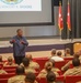 General (R) Vincent K. Brooks speaks to Soldiers during a recent Leader Professional Development on Fort Shafter, HI, Jan. 10, 2020.