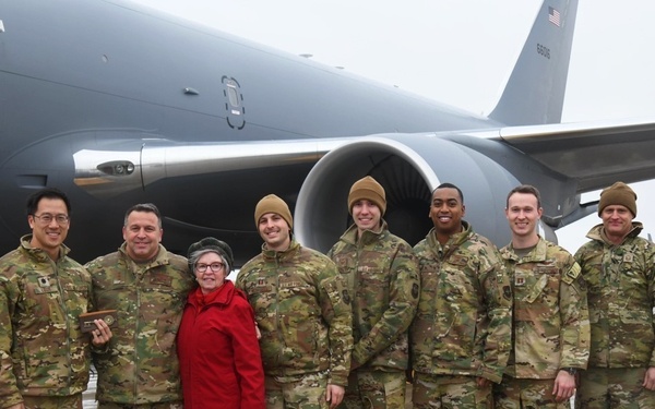 McConnell Welcomes KC-46 #21 to the Fleet