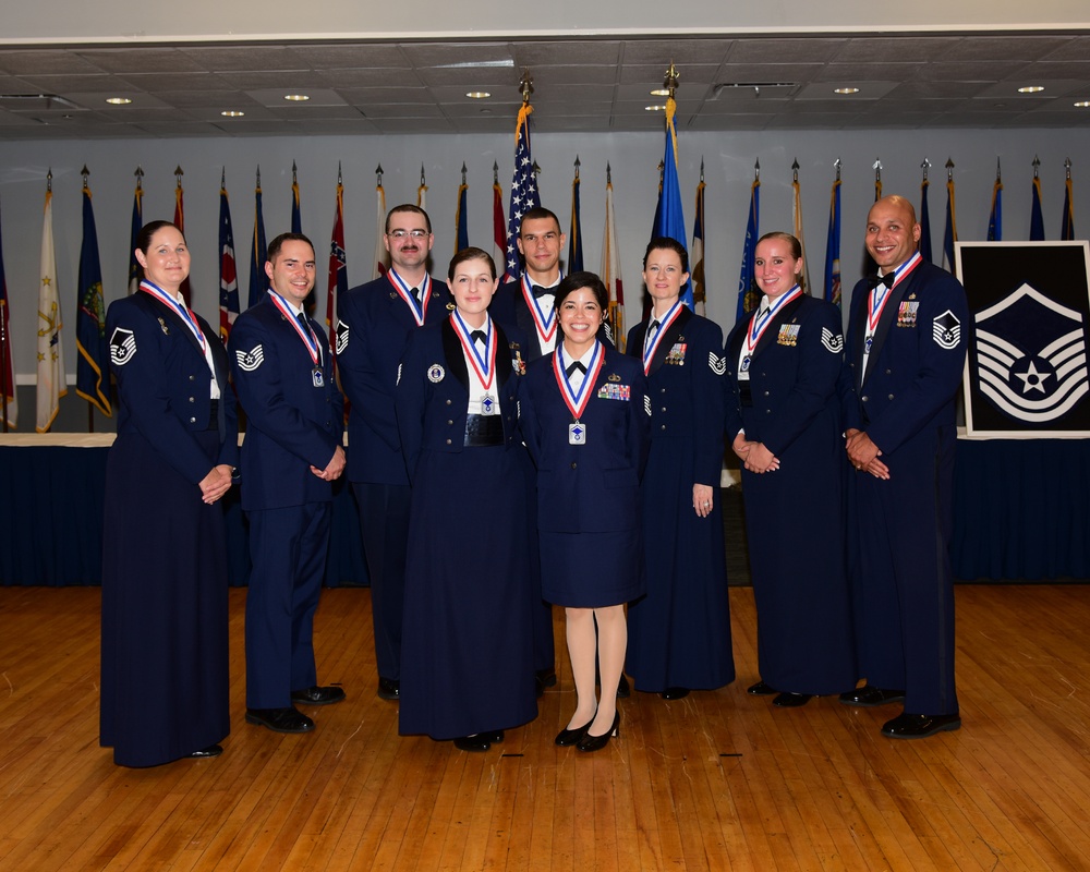 Columbus AFB welcomes Airmen into next enlisted tier during SNCO Induction Ceremony