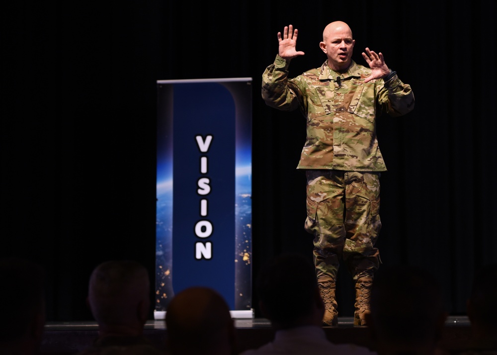 Col. Nazario unveils ‘The Goodfellow Way’ at transparent Commander’s Call