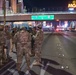 Nevada Adjutant General Ondra Berry meets with Nevada National Guard members supporting Operation Silver Phalanx