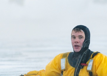 JBER fire protection specialists certify as ice rescue technicians