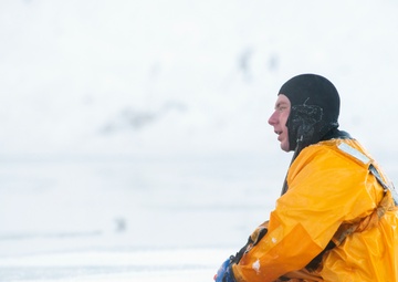JBER fire protection specialists certify as ice rescue technicians