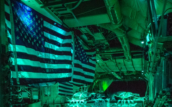 C-130 Hercules Resupply Airdrop