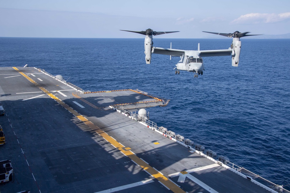 USS America Conducts Flight Operations