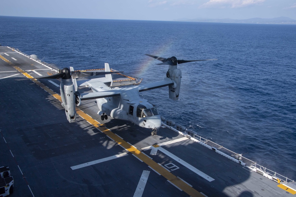 USS America Conducts Flight Operations