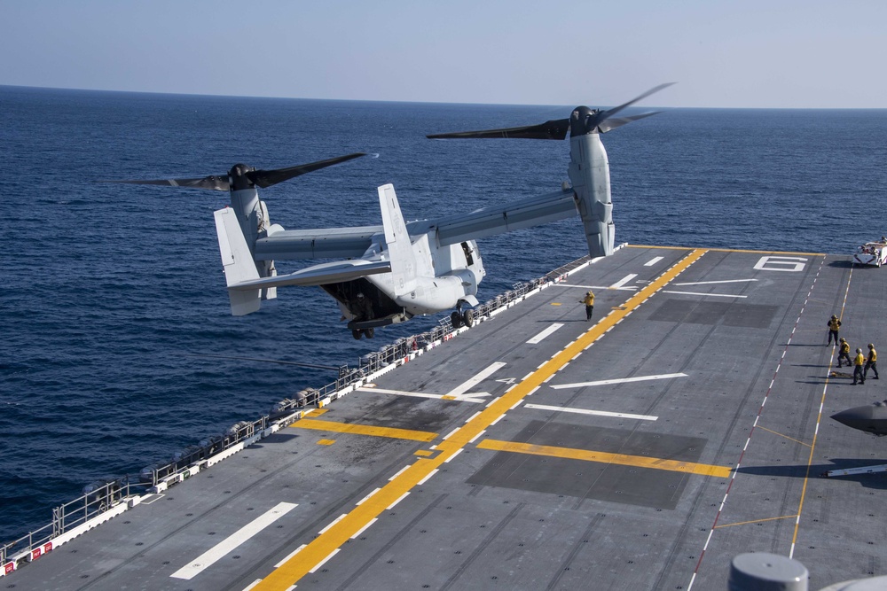 USS America Conducts Flight Operations