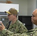 Rear Adm. Brian P. Fort Visits Diego Garcia