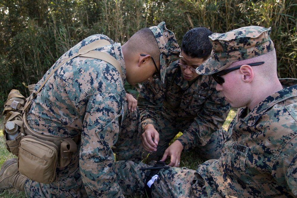 Okinawa Marines conduct basic skills training