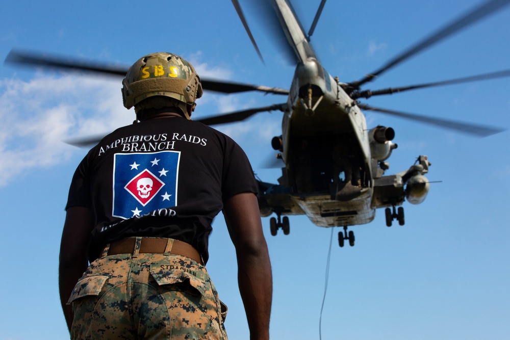 12th Marine Regiment conducts SPIE rigging and rappelling exercises