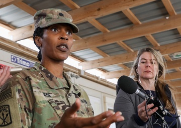 Ballistic missile attack brings an unprecedented amount of media to Al-Asad Airbase