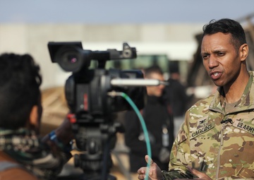 Ballistic missile attack brings an unprecedented amount of media to Al-Asad Airbase