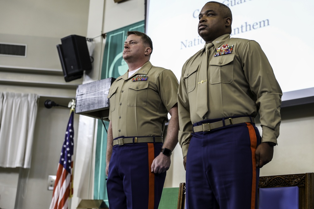 Remembering Dr. King | Marines with 3rd MLG hold a Commemorative Service for Dr. Martin Luther King Jr.