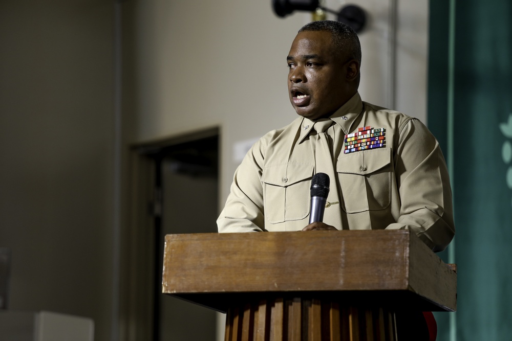 Remembering Dr. King | Marines with 3rd MLG hold a Commemorative Service for Dr. Martin Luther King Jr.