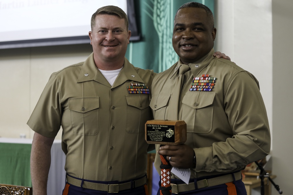 Remembering Dr. King | Marines with 3rd MLG hold a Commemorative Service for Dr. Martin Luther King Jr.