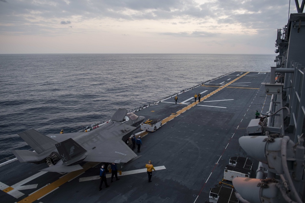 USS America Conducts FLight Operations