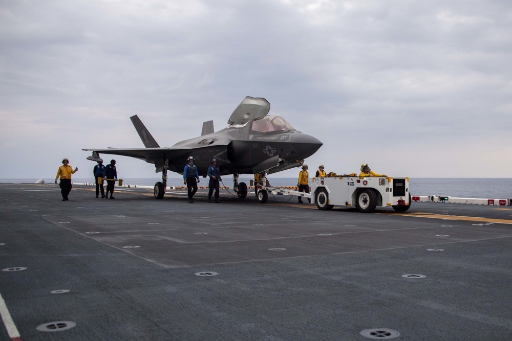 USS America Conducts Flight Operations