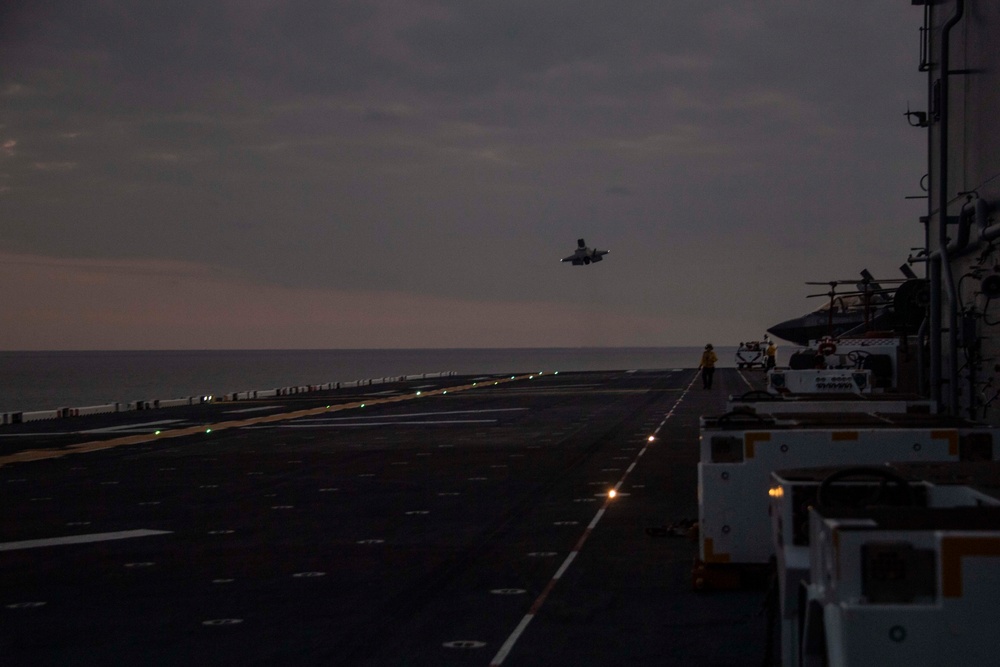 USS America Conducts Flight Operations