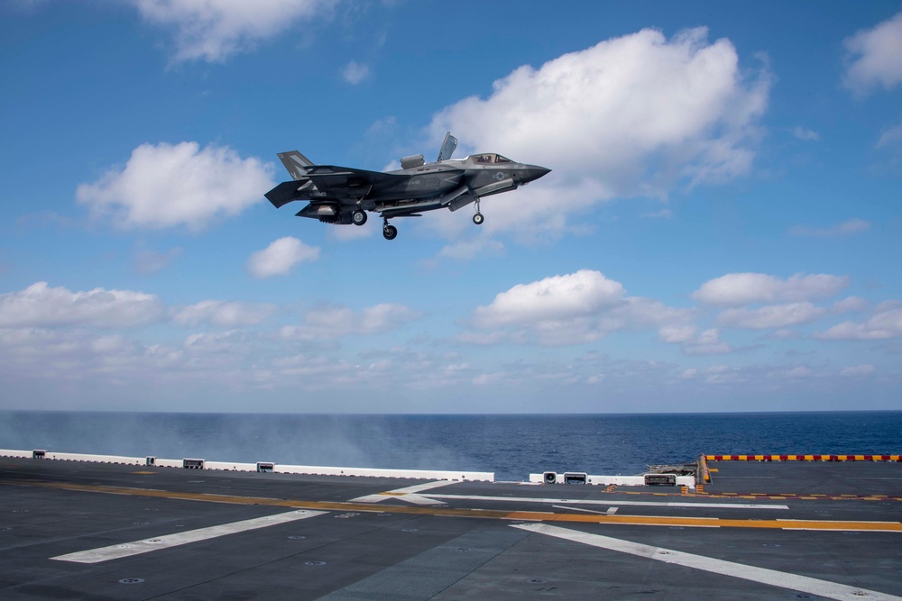 USS America Conducts Flight Operations