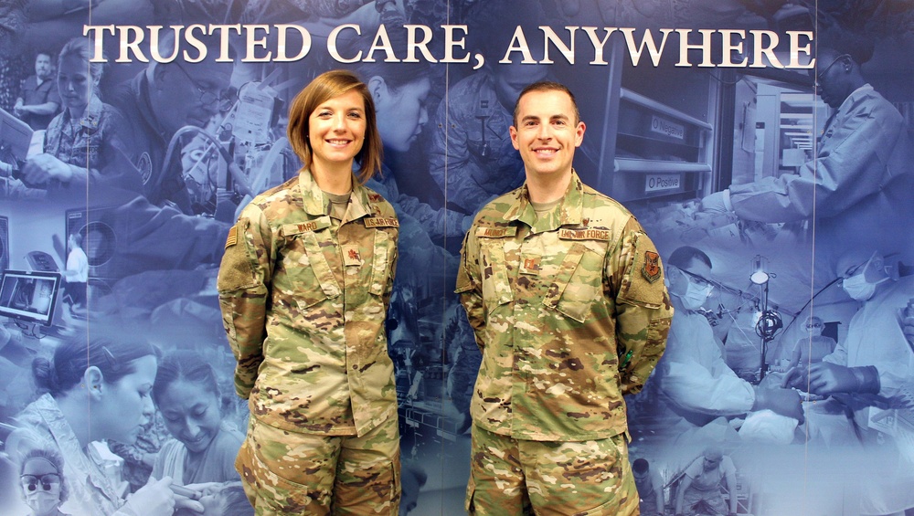 Transition Spotlight: Maj. Nicole Ward and Capt. Matthew Muncey
