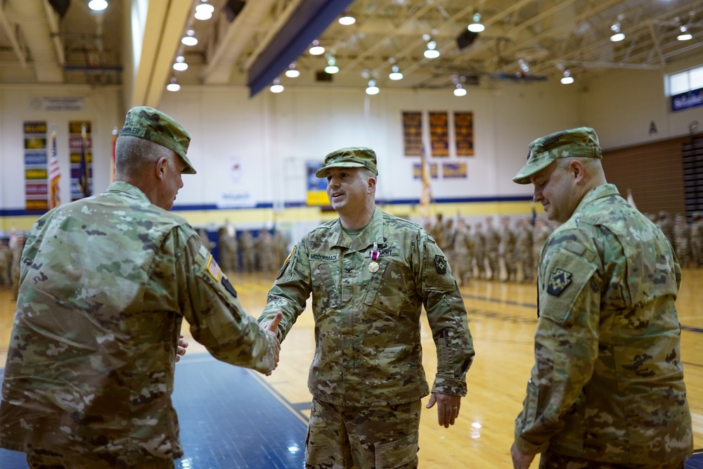 Pa. National Guard’s 213th Regional Support Group holds change of command ceremony