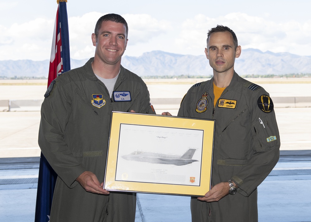 Royal Australian Air Force completes training mission, departs from Luke