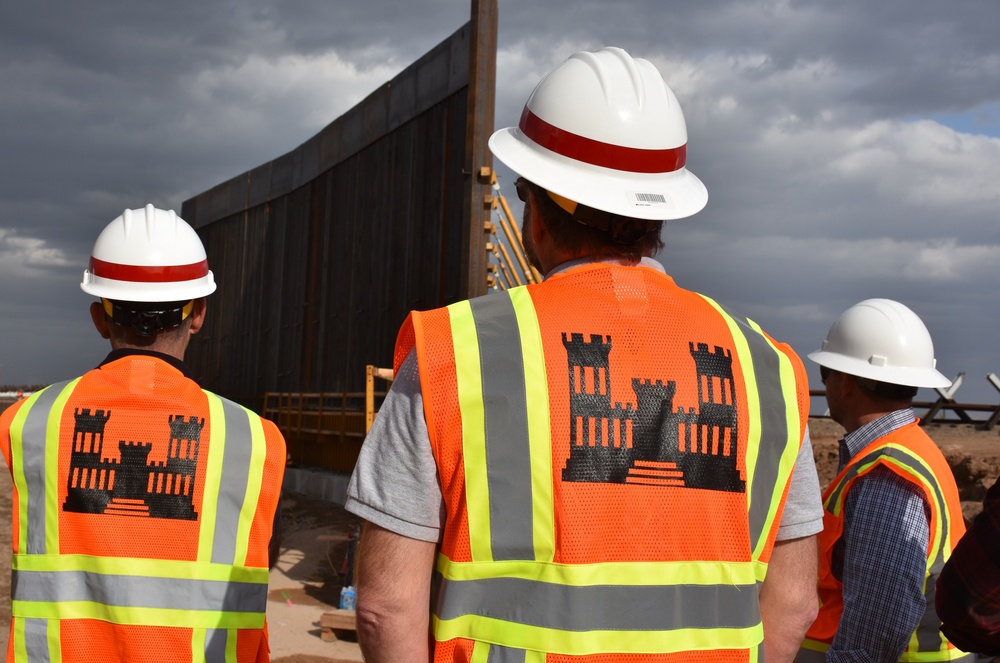 Border District Yuma 1 ongoing construction efforts