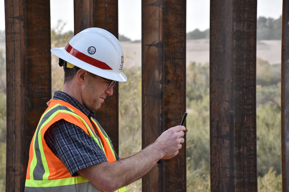 Border District Yuma 1 ongoing construction efforts