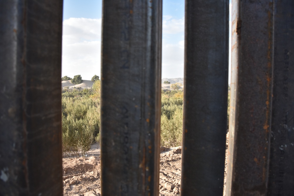 Border District Yuma 1 ongoing construction efforts