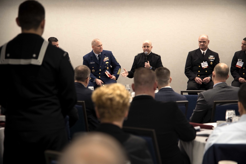 MCPON Speaks at the 32nd National Surface Navy Association symposium