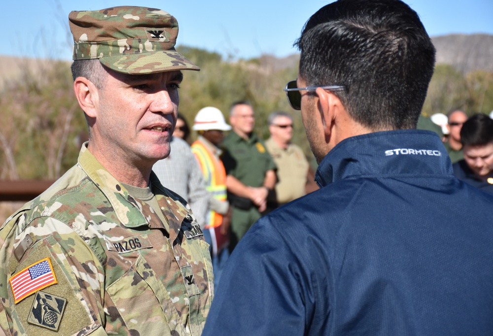 Border District marks 100 miles