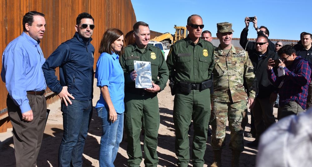 Border District marks 100 miles