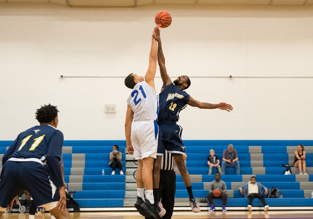 NSAB Warriors hold off DAFB Eagles, 88-70