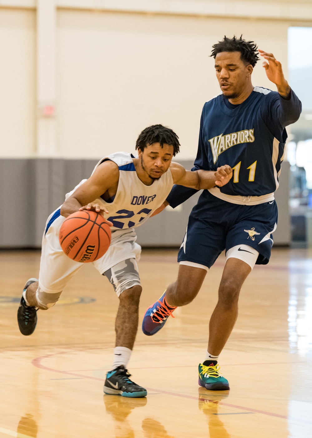 NSAB Warriors hold off DAFB Eagles, 88-70