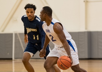 NSAB Warriors hold off DAFB Eagles, 88-70